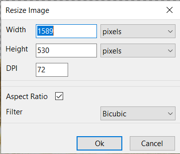 Resize image and canvas
